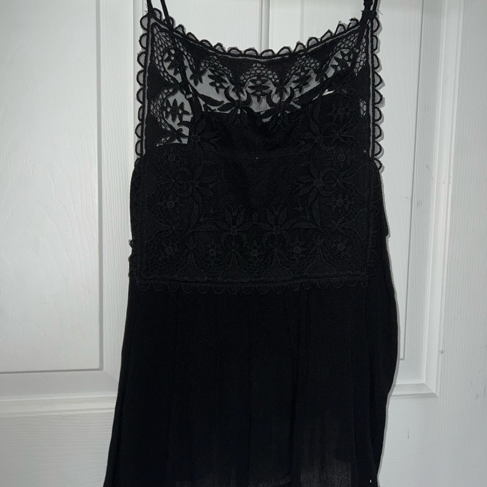 Urban outfitters tank top with lace front